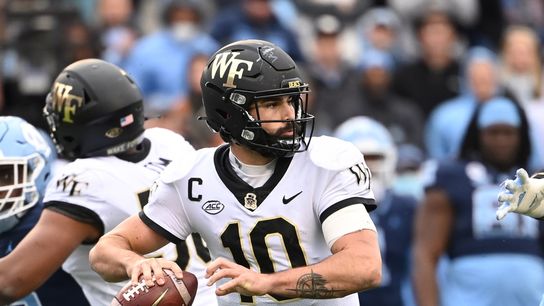 Rare matchup of ranked Wake Forest, NC State has ACC title ties (College Football)