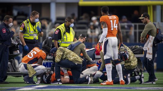 Broncos OG Graham Glasgow out for season with leg fracture (NFL)