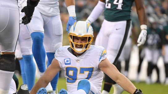 Chargers DE Joey Bosa out with groin injury (NFL)