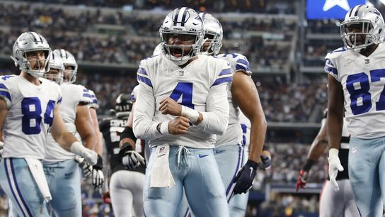 Cowboys use record-breaking second quarter to humble Falcons, 43-3 (NFL)