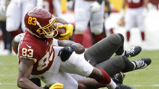 Washington's Ricky Seals-Jones out with neck injury after collision with cameraman (NFL)