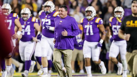 Ed Orgeron will coach final home game with LSU vs. No. 15 Texas A&M (College Football)