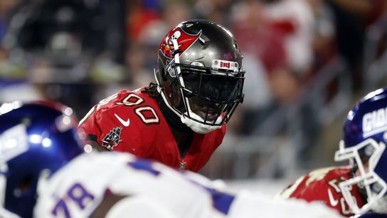 Buccaneers' Jason Pierre-Paul out, Panthers' Sam Darnold active (NFL)