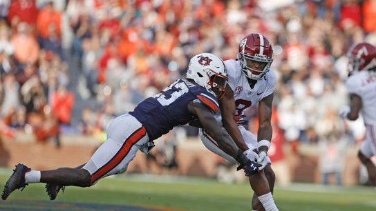 No. 3 Alabama edges Auburn 24-22 in fourth OT (College Football)