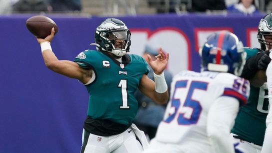 Eagles QB Jalen Hurts questionable to face Jets (NFL)