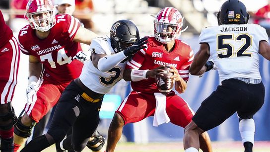 No. 24 Louisiana wins Sun Belt title by edging Appalachian State (College Football)