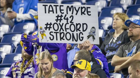 Michigan State honors shooting victim Tate Myre as honorary signee (College Football)