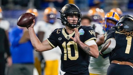 No. 23 Wake Forest at full strength to face Vanderbilt (College Football)