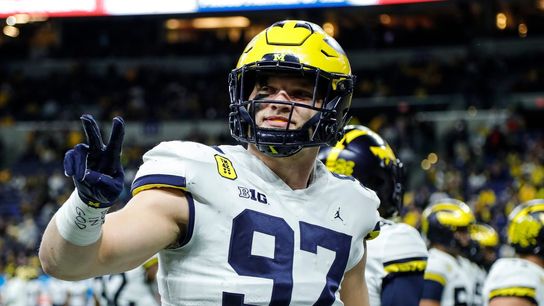 Potential No. 1 pick Aidan Hutchinson declares for NFL draft (College Football)