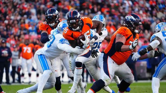 Melvin Gordon, Broncos overpower shorthanded Lions (NFL)
