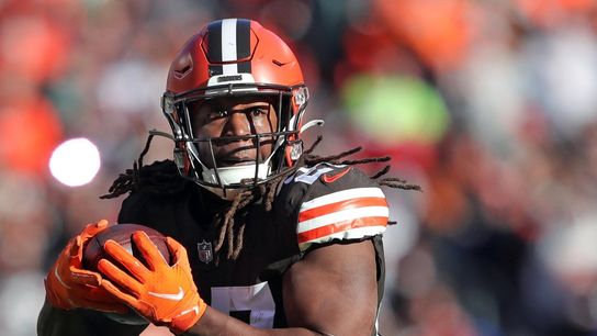 Browns RB Kareem Hunt, CB Troy Hill out for Week 15 (NFL)