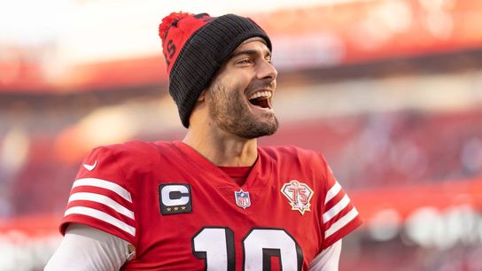 Report: 49ers QB Jimmy Garoppolo's recovery on schedule (NFL)
