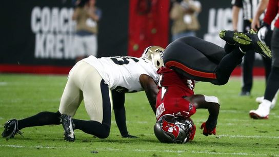 Report: Bucs' Chris Godwin (MCL sprain) out at least three weeks (NFL)