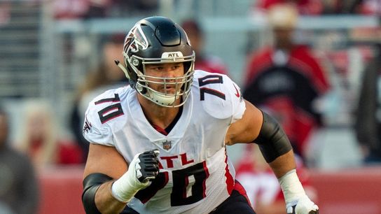 Falcons' Jake Matthews leaves for birth of child, to play vs. Panthers (NFL)