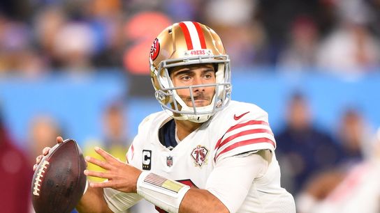 49ers QB Jimmy Garoppolo (thumb) doubtful vs. Texans (NFL)