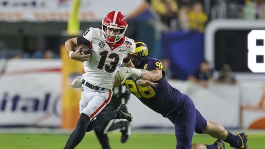 No. 3 Georgia blasts No. 2 Michigan, earns title-game rematch with Tide (College Football)