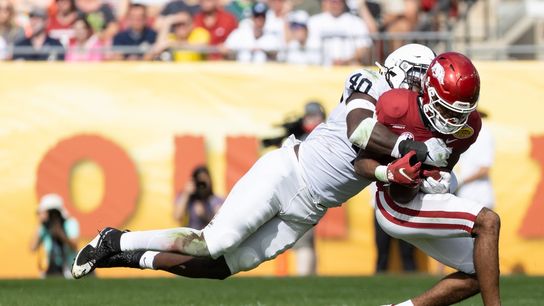 KJ Jefferson, No. 21 Arkansas beat Penn State in Outback Bowl (College Football)