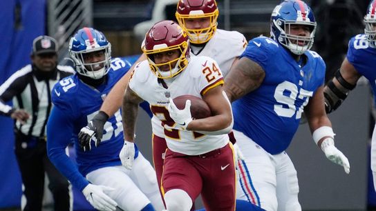 Antonio Gibson helps Washington hand Giants sixth straight loss (NFL)
