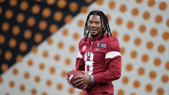 WR John Metchie envisions NFL future, potential Alabama reunions (NFL)