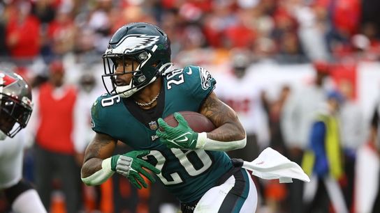 Eagles RB Miles Sanders (hamstring) still not practicing (NFL)