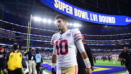 Report: 49ers QB Jimmy Garoppolo needs shoulder surgery (NFL)