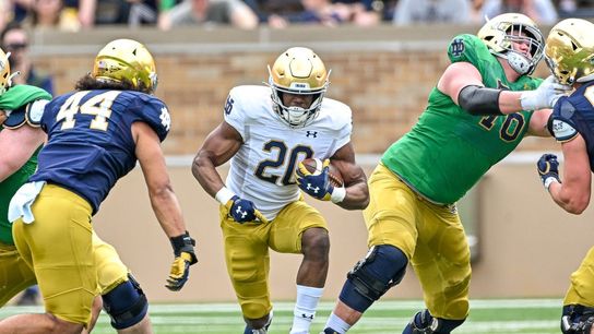 Report: Notre Dame RB Jadarian Price (Achilles) to miss season (College Football)