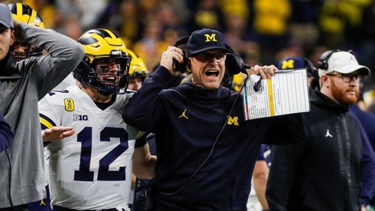 Jim Harbaugh on Michigan's two-QB system: 'It's really biblical' (College Football)