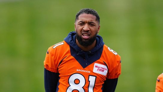 Broncos WR Tim Patrick (leg) injured in practice (NFL)