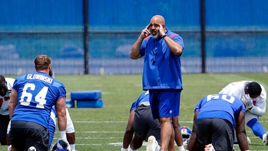 Giants OL coach ‘remorseful’ for pushing player in brawl (NFL)