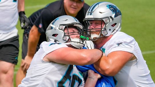 Panthers C Bradley Bozeman injures leg in practice (NFL)
