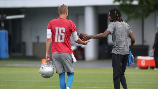 Lions first-round WR Jameson Williams practices Monday (NFL)