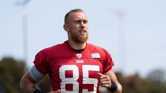 49ers TE George Kittle (groin) inactive vs. Bears (NFL)