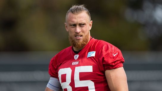 49ers TE George Kittle sits out Wednesday with groin injury (NFL)