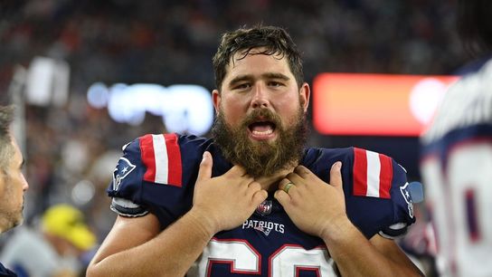 Patriots C David Andrews (thigh) exits game vs. Jets (NFL)