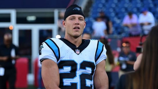 Panthers add RB Christian McCaffrey (shin) to injury report (NFL)