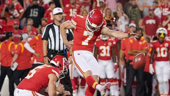 Harrison Butker (ankle) day-to-day as Chiefs mull options (NFL)
