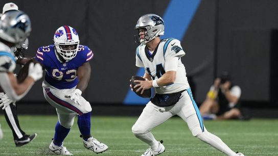 Panthers QB Sam Darnold carted off with apparent ankle njury (NFL)