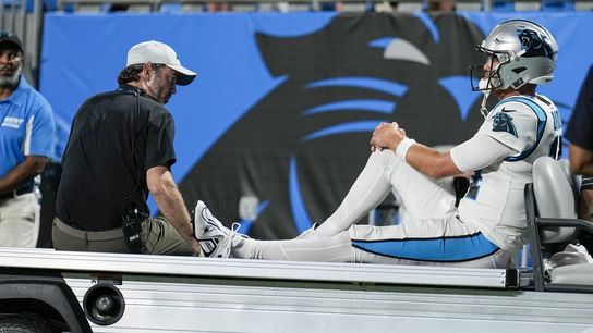 NFL roundup: Panthers' Sam Darnold injures ankle in win (NFL)