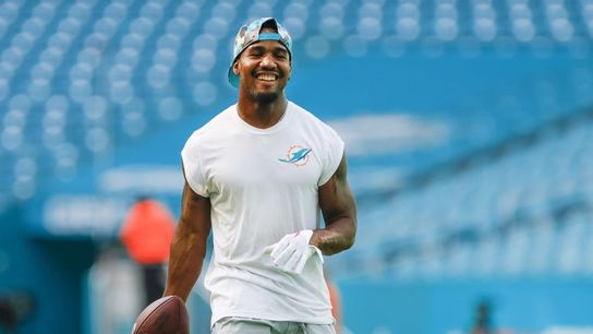 Dolphins WR Jaylen Waddle, RB Chase Edmonds limited Wed. (NFL)