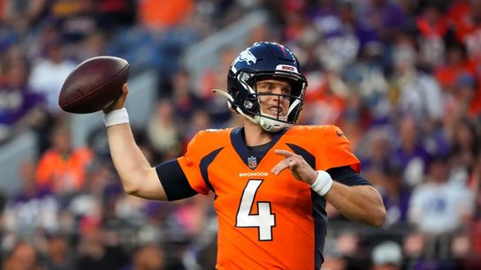 Broncos give QB Brett Rypien starter reps with Wilson limited (NFL)