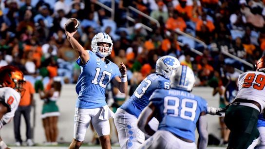 QB Drake Maye leads North Carolina vs. Appalachian State (College Football)