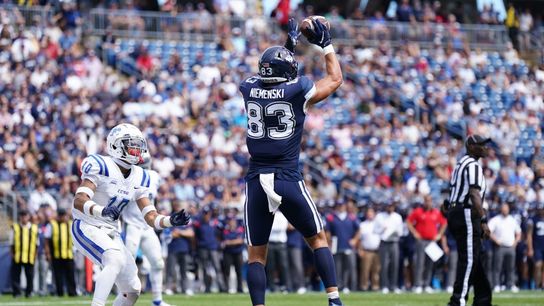 Nate Carter carries UConn to victory over Central Connecticut (College Football)