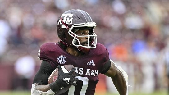 Texas A&M WR Ainias Smith (leg) out for season (College Football)