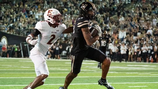 Vanderbilt tops Elon on Mike Wright's big day (College Football)