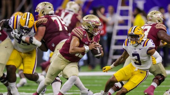 FSU blocks extra point to clip LSU (College Football)