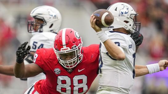 Georgia DT Jalen Carter, potential No. 1 pick, sidelined 1-2 weeks (College Football)