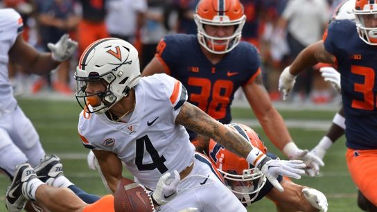Illinois overcomes 4 TOs to crush Virginia, 24-3 (College Football)