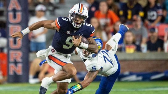Auburn squeaks out 24-16 win over San Jose St. (College Football)