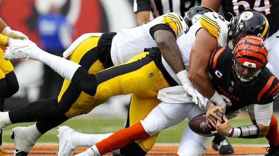 Steelers swarm Joe Burrow, earn 23-20 OT win over Bengals (NFL)