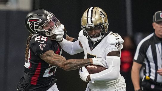 Saints beat Falcons, 27-26, on late field goal (NFL)